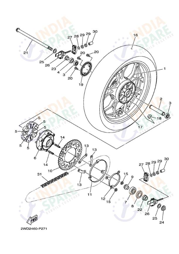 REAR WHEEL